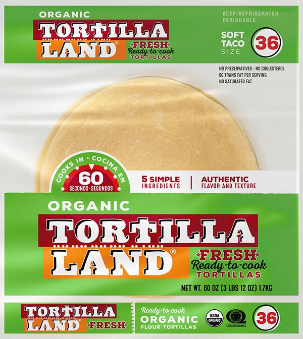 Organic Flour Tortilla