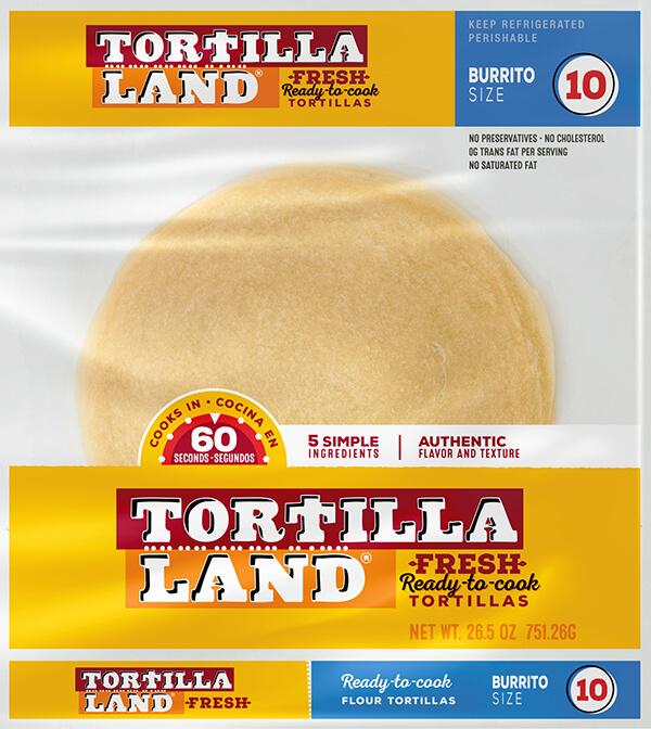 Burrito Sized Flour Tortillas